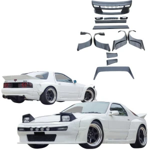 FRP TKYO Wide Body Rally Kit w Wing > Mazda RX-7 (FC3S) 1986-1992 - image 1