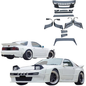 FRP TKYO Wide Body Rally Kit w Wing > Mazda RX-7 (FC3S) 1986-1992 - image 1