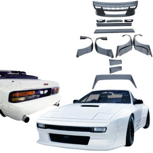 VSaero FRP TKYO Wide Body Smooth Kit > Mazda RX-7 (FC3S) 1986-1992 - image 1