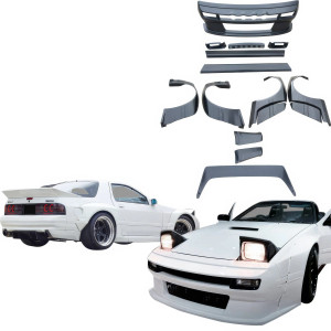 FRP TKYO Wide Body Smooth Kit w Wing > Mazda RX-7 (FC3S) 1986-1992 - image 1