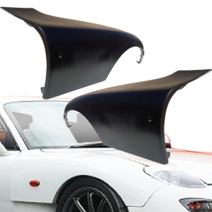 FRP RAME GT-AD Wide Body Fender Flares (front) > Mazda RX-7 (FD3S) 1993-1997 - image 1