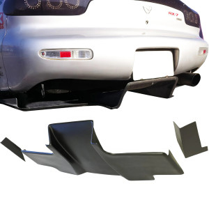 VSaero FRP RAME Rear Diffuser 3pc > Mazda RX-7 (FD3S) 1993-1997 - image 1