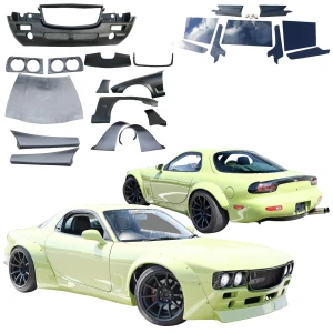 FRP TKYO Boss Wide Body Kit 16pc > Mazda RX-7 (FD3S) 1993-1997 - image 1