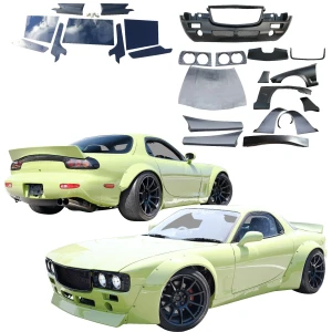 FRP TKYO Boss Wide Body Kit w Wing 17pc > Mazda RX-7 (FD3S) 1993-1997 - image 1