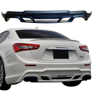 FRP WAL Rear Lip Valance > Maserati Ghibli 2013-2017 - image 1