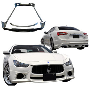 FRP WAL Body Kit 5pc /w Wing > Maserati Ghibli 2013-2017 - image 1