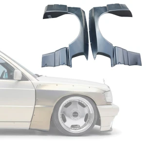 FRP TKYO Wide Body Fender Flares (front) 4pc > Mercedes-Benz 190E (W201) 1988-1993 - image 1