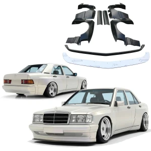 FRP TKYO Wide Body Kit 12pc > Mercedes-Benz 190E (W201) 1988-1993 - image 1