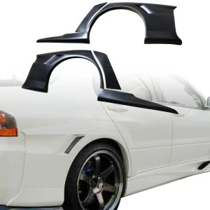 FRP VOLT Wide Body Fenders (rear) 4pc > Mitsubishi Evolution EVO8 EVO9 CT9A 2003-2006 - image 1