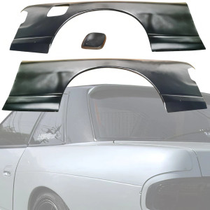 VSaero FRP MSPO Wide Body Fenders (rear) w Gas Cap 50mm > Nissan Silvia (S13) 1989-1994 > 2dr Coupe - image 1