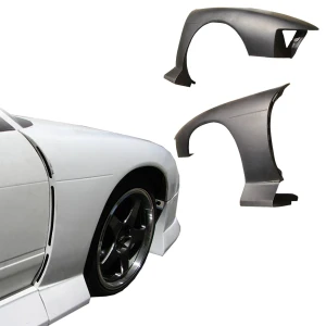 FRP BSPO Blister Wide Body 50mm Fenders (front) > Nissan 240SX 1989-1994 > 2/3dr - image 1