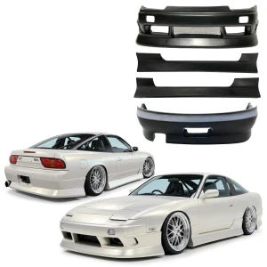FRP BSPO v2 Body Kit 4pc > Nissan 240SX 1989-1994 > 3dr Hatch - image 1