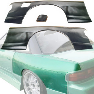 VSaero FRP MSPO Wide Body Fenders (rear) w Gas Cap 50mm > Nissan 240SX (S13) 1989-1994 > 2dr Coupe - image 1