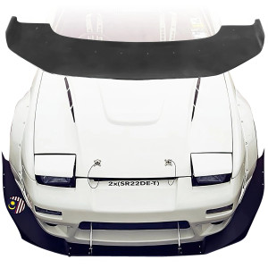 FRP TKYO v2 Wide Body Front Splitter > Nissan 240SX 1989-1994 > 2/3dr - image 1