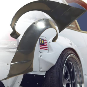 FRP TKYO v2 Wide Body 80mm Fender Flares (rear) > Nissan 240SX 1989-1994 > 2/3dr - image 1
