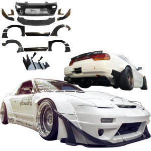 VSaero FRP TKYO v2 Wide Body Kit > Nissan 240SX 1989-1994 > 2/3dr - image 1