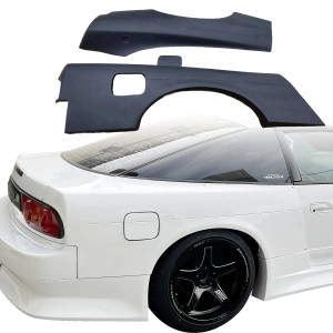 VSaero FRP VERT RIG Wide Body Fenders (rear) 35mm > Nissan 240SX 1989-1994 > 3dr - image 1