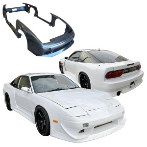 VSaero FRP VERT RIG Wide Body Kit 8pc > Nissan 240SX 1989-1994 > 3dr - image 1