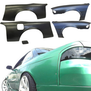 VSaero FRP MSPO Wide Body Fenders Set 25/30mm > Nissan 240SX (S14) 1995-1996 - image 1