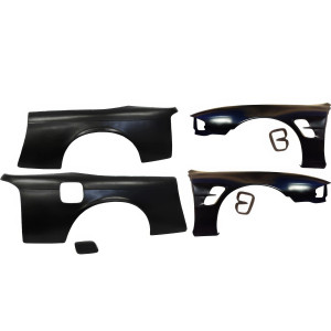 FRP SMAD Wide Body Fenders Set 30/30mm > Nissan 240SX (S14) 1995-1996 - image 1