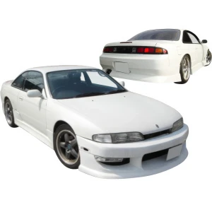 FRP WOR9 v1 Body Kit 4pc > Nissan 240SX (S14) 1995-1996 - image 1
