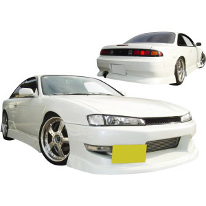 VSaero FRP WOR9 v1 Body Kit 4pc > Nissan 240SX (S14) 1997-1998 - image 1
