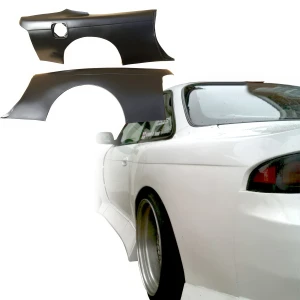 FRP BSPO Blister Wide Body Fenders (rear) > Nissan 240SX (S14) 1995-1998 - image 1