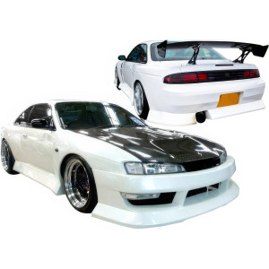 FRP BSPO Blister Wide Body Kit 8pc > Nissan 240SX (S14) 1997-1998 - image 1