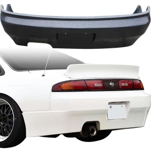 FRP TKYO v1 Rear Bumper > Nissan 240SX (S14) 1995-1998 - image 1
