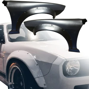 FRP TKYO Boss Wide Body Fenders (front) 50mm > Nissan 240SX (S14) 1995-1998 - image 1