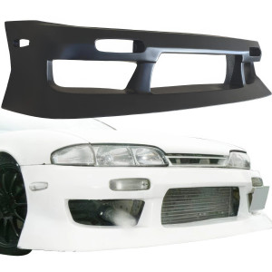 VSaero FRP URA Front Bumper > Nissan 240SX (S14) 1995-1996 - image 1