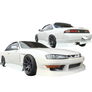 FRP URA Body Kit 4pc > Nissan 240SX (S14) 1997-1998 - image 1