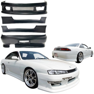 FRP VERT Body Kit 4pc > Nissan 240SX (S14) 1997-1998 - image 1