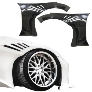 FRP TKYO Wide Body Fender Flares (front) 2pc 40mm > Nissan 350Z (Z33) 2003-2008 - image 1