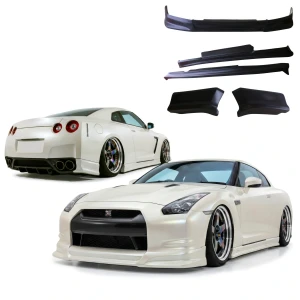 FRP CWE 5pc Body Kit > Nissan GT-R GTR (R35) 2009-2011 - image 1
