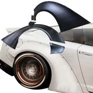 VSaero FRP LBPE v1 Wide Body Fender Flares (rear) 4pc > Nissan GT-R GTR (R35) 2009-2017 - image 1