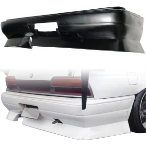 FRP URA Rear Bumper > Nissan Laurel (C33) 1989-1993 - image 1