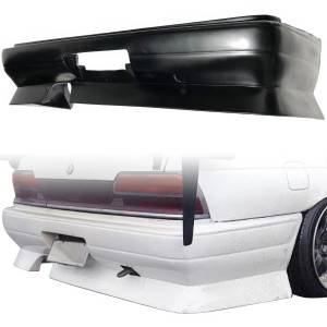 VSaero FRP URA Rear Bumper for Nissan Laurel (C33) 1989-1993 - image 1 VSaero FRP URA Rear Bumper for Nissan Laurel (C33) 1989-1993 - image 1