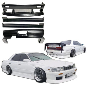 VSaero FRP URA Body Kit 4pc > Nissan Laurel (C33) 1989-1993 - image 1