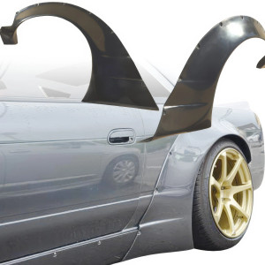 FRP TKYO v2 Wide Body Fender Flares (rear) 80mm > Nissan Silvia (S13) 1989-1994 > 2dr Coupe - image 1