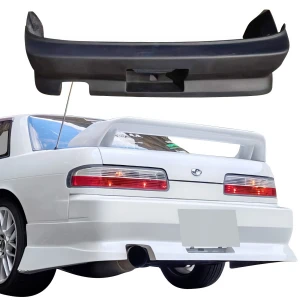 FRP WOR9 Rear Bumper > Nissan Silvia (S13) 1989-1994 > 2dr Coupe - image 1