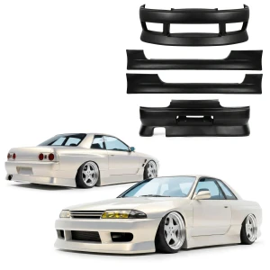 FRP BSPO Body Kit 4pc > Nissan Skyline (R32) GTS 1990-1993 > 2dr Coupe - image 1