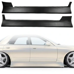 FRP BSPO Side Skirts > Nissan Skyline (R32) GTS 1990-1993 > 4dr Sedan - image 1