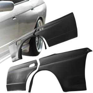 FRP CFAC Wide Body Fenders (rear) 4pc > Nissan Skyline (R32) GTS 1990-1993 > 4dr Sedan - image 1
