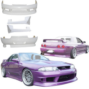 FRP DUC v2 Body Kit 4pc > Nissan Skyline (R32) GTS 1990-1994 > 2dr Coupe - image 1