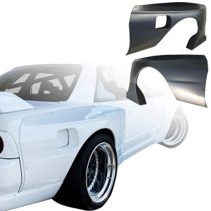 VSaero FRP TKYO Wide Body Fender Flares (rear) 60mm > Nissan Skyline (R32) GTR 1990-1994 > 2dr Coupe - image 1