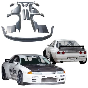 FRP TKYO Wide Body Kit w Wing > Nissan Skyline (R32) GTR 1990-1994 > 2dr Coupe - image 1