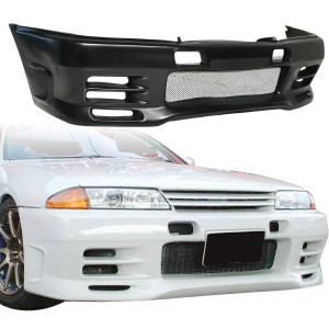 VSaero FRP TRIA Front Bumper for Nissan Skyline (R32) GTS 1990-1994 > 2/4dr - image 1