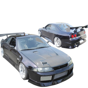 VSaero FRP BSPO Body Kit 4pc > Nissan Skyline (R33) GTS 1995-1998 > 2dr Coupe - image 1