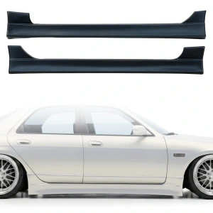 FRP MSPO Side Skirts > Nissan Skyline (R33) GTS 1993-1998 > 4dr Sedan - image 1